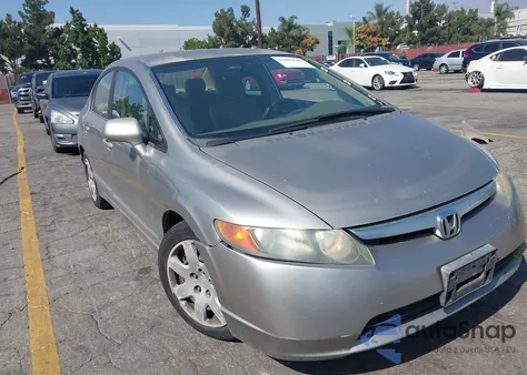 2006 Honda Civic Lx from USA, damaged, VIN 1HGFA16526L005385